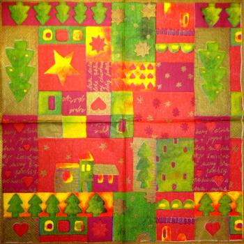 234 Winter Landscape - 3-ply (red) - Ihr
